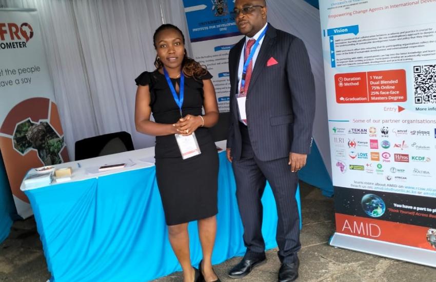 Prof. Paul Kamau, IDS and Grace Muraya