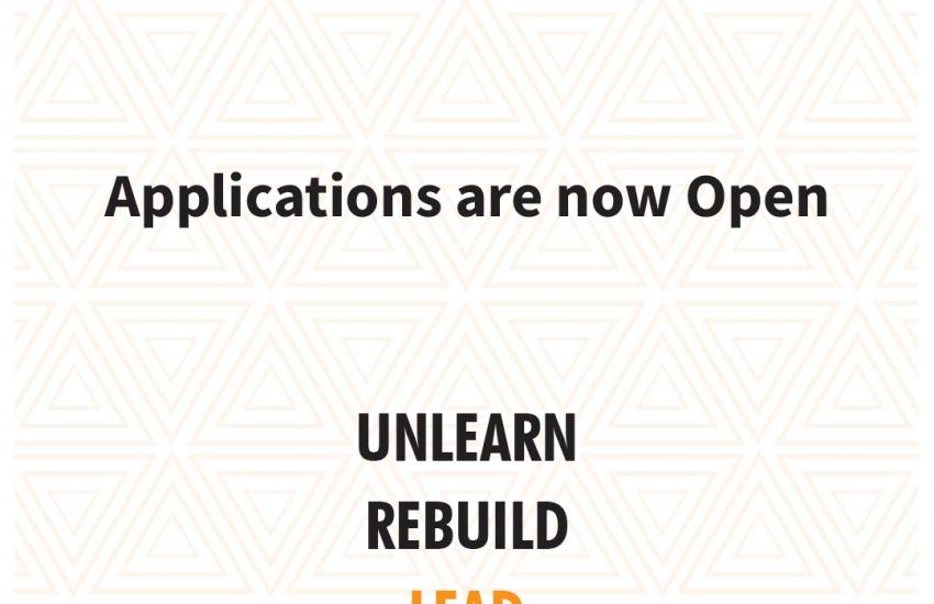 Application are now open.