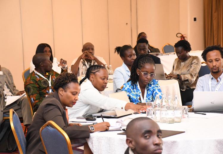 Youthful participants during the D4GA convening, Nairobi 2024