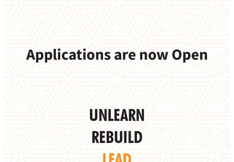 Application are now open.