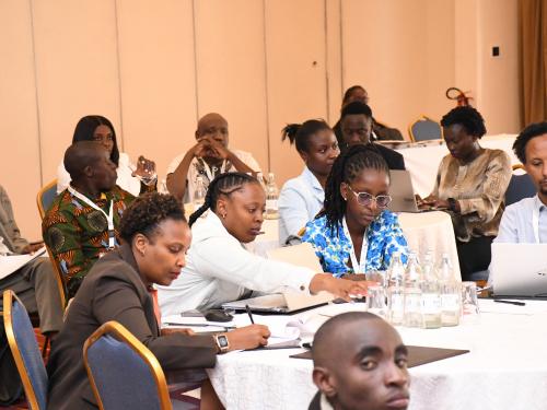 Youthful participants during the D4GA convening, Nairobi 2024